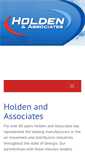 Mobile Screenshot of holdenassoc.com